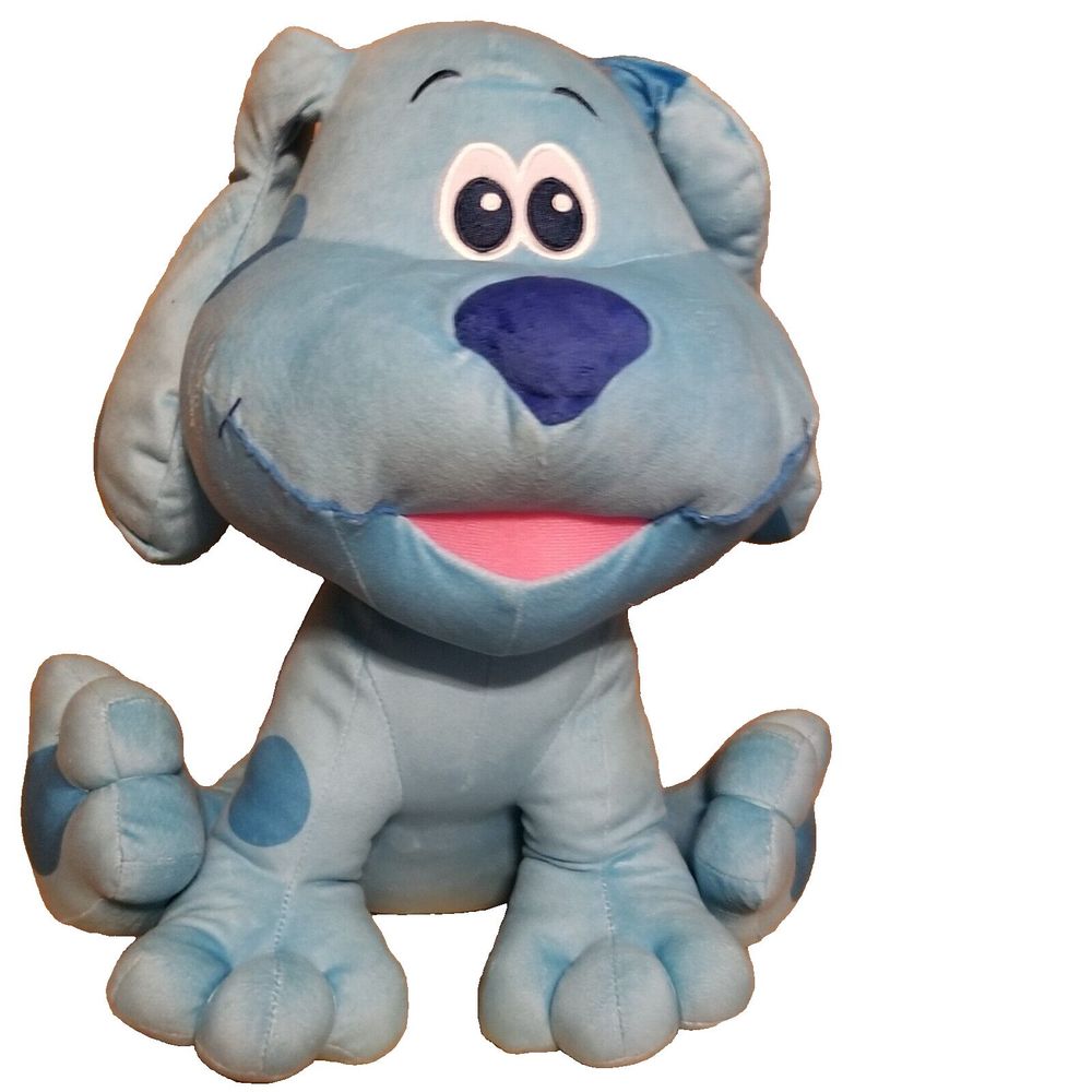 Blues Clues Plush Blue Puppy Dog Nickelodeon Stuffed Animal Toy